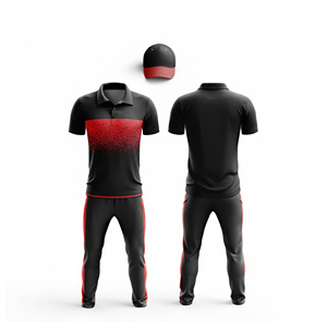 Camiseta y Pantalones de Cricket Sublimados de Secado Rápido |   Uniforme Completo de Cricket para Hombres, Mujeres y Jóvenes, Camiseta Polo y Pantalones - Product Image 1