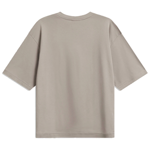 เสื้อยืดคอตตอนทรงบ็อกซี่ลำลองสำหรับผู้ชาย แฟชั่นสตรีท สกรีนโลโก้ได้ รับผลิตแบรนด์ส่วนตัว ขายส่งจากโรงงาน คุณภาพสูง เสื้อยืดทรงบ็อกซี่ผู้ชาย ผ้าคอตตอนนุ่ม - Product Image 5