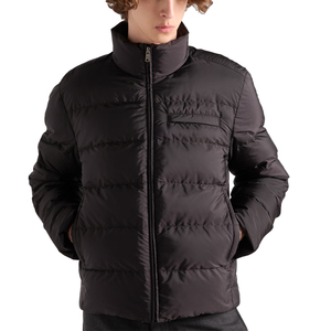 Veste d'hiver matelassée légère en nylon recyclé de qualité supérieure pour homme, col montant, fabricant OEM, marque privée - Product Image 5