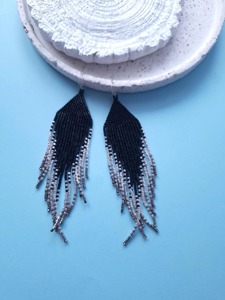 Boucles d'oreilles perlées à faible MOQ, petites commandes, finition premium, vente en gros directe usine, personnalisables - Product Image 2