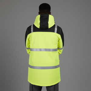 <b>Waterproof</b> Safety Features Best Reasonable Price Customizable Logo Cotton High Quality Reflective <b>Work</b> Vest Fluorescent Jacket - Product Image 6