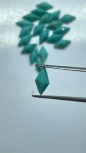 Turquesa suelta de Arizona, facetada, de 6x12 mm, gema natural de alta calidad para la fabricación de anillos, pendientes y joyería personalizada, turquesa para exportación. - Product Image 4