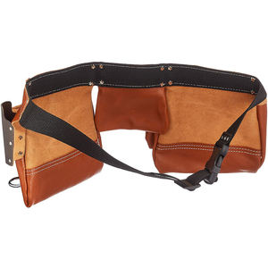 Heavy Duty Genuine Leather Waterproof Luxury Eco-Friendly Work Organizer Durable Electrician Contractor Bag Pouch <b>Carpenter</b> - Product Image 5
