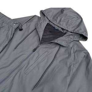 Nuevas Ofertas Calientes: Conjuntos de 2 Piezas de Alta Calidad, Impermeables y Cortavientos de Poliéster con Cremallera Completa, Tallas Grandes, Sólidos y Ligeros para Entrenamiento - Product Image 3