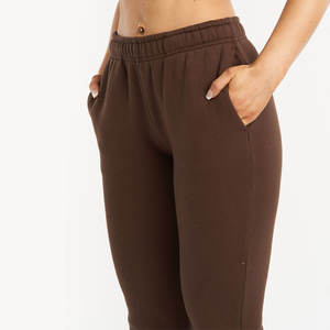 Pantalon de jogging évasé pour femme, taille haute, extensible, pour yoga et fitness, coupe large, tenue décontractée, fournisseur OEM en gros - Product Image 5