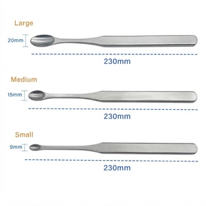 Cuchillo de ligaduras Hatt Spoon 230mm Grande Mediano Pequeño Instrumento Quirúrgico Ortopédico Manual de Acero - Product Image 3