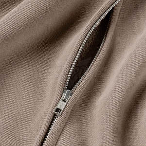 Servicio OEM al por Mayor, Sudaderas con Cremallera de Diseño Superior, Ligeras, con Cremallera y Color Personalizados - Product Image 4