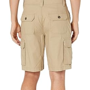 Men's 10” <b>Lightweight</b> Ripstop Stretch <b>Cargo</b> <b>Shorts</b> with Multi Pockets for Outdoor & Work Wear - Product Image 2