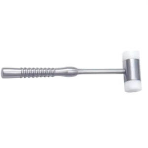 Marteau chirurgical manuel double face pour interventions orthopédiques et dentaires, tête en nylon remplaçable, matériau en acier inoxydable, certifié CE - Product Image 3