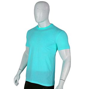 Camiseta personalizada de verano de material transpirable, color y tamaño personalizados, ajustada, para hombre, a la venta, camisetas informales hechas en fábrica para hombre - Product Image 1
