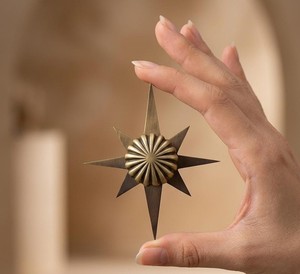 Tirador de Gabinete de Latón Macizo Starburst, Pomo Decorativo para Cajón, Tirador de Cómoda Grabado Personalizado, Ecológico, para Muebles de Cocina y Dormitorio - Product Image 6