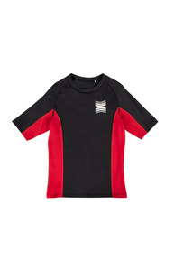 Performance Compression Rash Guard Short Sleeve Workout <b>Shirt</b> Breathable Stretch Training Apparel for Martial Arts - Product Image 4