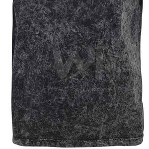 Camiseta de corte holgado con logo personalizado impreso y lavado ácido para hombre, de alta calidad, manga corta, 100% algodón, camiseta de hombre con lavado ácido. - Product Image 4