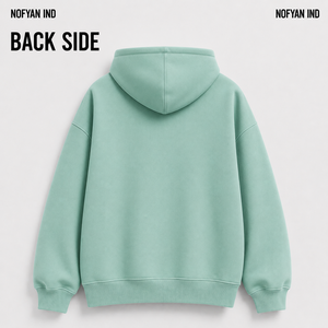 Sudadera con Capucha Personalizada OEM para Hombre, Estilo Holgado, Manga Larga, 100% Algodón, Secado Rápido, Transpirable, Cálida para Invierno y Actividades al Aire Libre - Product Image 3