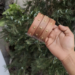 Ethnic <b>Indian</b> Style Wooden <b>Bangles</b> for Women Handmade Jewelry Set with Vintage Tribal Appeal - Product Image 1