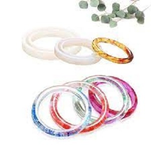 Pulseras de Resina Hechas a Mano de Alta Calidad, Personalizables, Grandes, Gruesas, con Patrón en Espiral, Joyería de Moda - Product Image 2