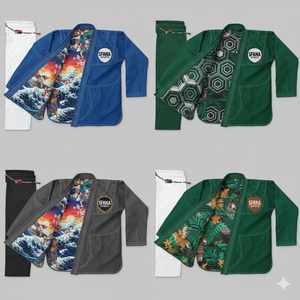 Kimono de Jiu-Jitsu Brésilien Premium 100% Coton Tissage Perlé 400g pour Hommes et Femmes Compétition OEM Entreprise Commerciale - Product Image 2