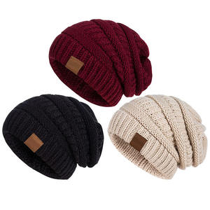 Premium <b>Winter</b> Knit Beanie <b>Hat</b> for <b>Men</b> and Women Soft Warm Stretchable Skull Cap for Outdoor Use - Product Image 1