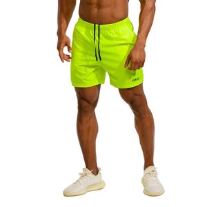 กางเกงขาสั้นเล่นกีฬาแบบลำลองสำหรับผู้ชายกางเกงขาสั้นสำหรับใส่ออกกำลังกายผ้าคอตตอน/โพลีเอสเตอร์เป็นมิตรกับสิ่งแวดล้อม - Product Image 1