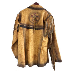 Fully Customized Product & Packing Men's <b>Suede</b> <b>Jacket</b> Trendy Outfit With custom Logo Design Men's <b>Suede</b> Leather <b>Jacket</b> - Product Image 2