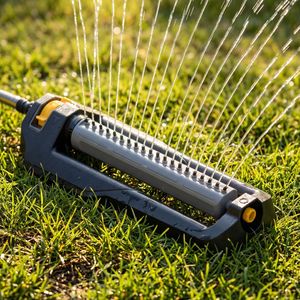 Arroseur de jardin en plastique, équipement d'irrigation de pelouse, contrôle de portée réglable, distribution d'eau uniforme, arrosage de grande surface - Product Image 3