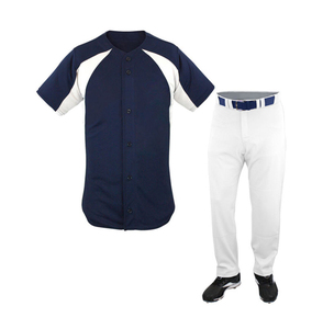 Baseball Uniform Full Set Custom Jersey Pants Sublimation Sportswear OEM Factory Manufacturer for <b>School</b> Club College Teams - Product Image 1
