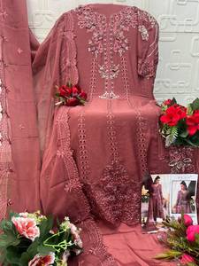 Prix de gros des ensembles Salwar pakistanais Chiffons Shree Fabs - Product Image 2