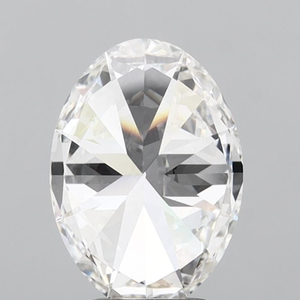 Diamant de laboratoire ovale brillant Ilois 3,32 CT, couleur F, clarté VVS1, type CVD IIa, certifié IGI pour la fabrication de bijoux - Product Image 3