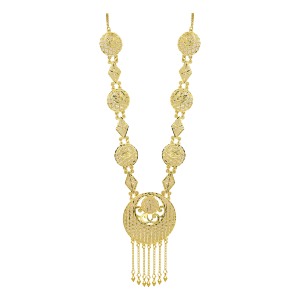 Juego de Collares Largos de Oro de 14K, 18K y 24K, Diseño Turco Tradicional, Estilo Dubái, Joyería de Moda - Product Image 3