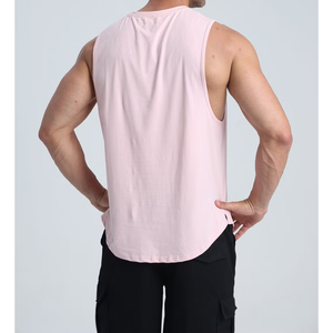 No Minimum Muscle Fit Quick Dry <b>Running</b> Sleeveless Shirts Cheap Price Gym Apparel Training Outfit Custom Logo Big Size Tank Tops - Product Image 5