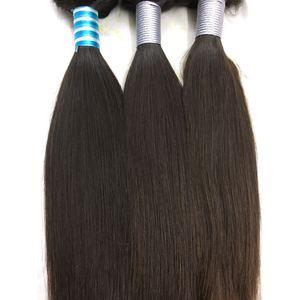 Extensiones de Cabello Humano Virgen Indio en Trama de 10 a 34 Pulgadas, Calidad Premium para un Look Elegante - Product Image 1