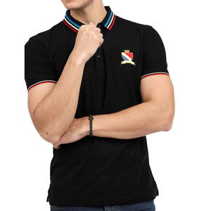 Two Tone Contrast Color Cotton Mesh Polo T <b>shirts</b> Cheap Price Casual Outerwear Supplier Bulk Discount Embroidered Polos For <b>Men</b> - Product Image 5