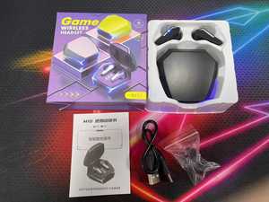 M10 Wireless <b>Gaming</b> Earbuds Touch <b>Control</b> Stereo In-Ear Headphones With Charging Case BT 5.3 RGB Light - Product Image 1