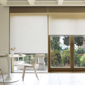 Persiana enrollable CHANGANE Pastel, fabricada en Corea, con control remoto, para día y noche, elegante, de poliéster, con aspecto limpio, que optimiza el espacio, de doble capa. - Product Image 2