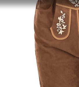 Pantalones Cortos Bávaros Hechos a Medida, Estilo Lederhosen, Pantalones Cortos Tradicionales Alemanes para Hombre con Logotipo Personalizado - Product Image 2