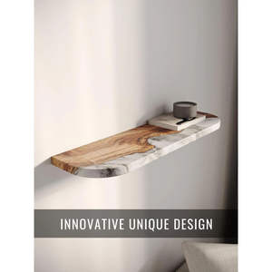 Estante de Pared y Exhibición de Resina Epoxi Hecho a Mano para Fines Decorativos, Modelo RR202513412 de RR Enterprises - Product Image 5