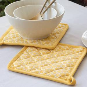Support de casserole en coton pur, design personnalisé, résistant à la chaleur, très vendu, provenant d'Inde - Product Image 1