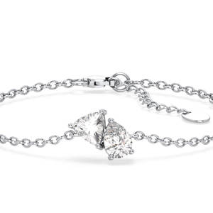 REYES Pulseras de Cadena con Eslabones de Plata de Ley 925 de Alta Calidad con Moissanita Certificada por GRA para Mujer, Joyería Fina Minimalista - Product Image 4