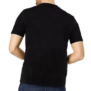 Camiseta de Alta Calidad al por Mayor, Cuello Redondo, con Pedrería, 100% Algodón, Manga Corta, Lisa, con Logotipo Personalizado, Transpirable, Corte Regular, Informal - Product Image 3