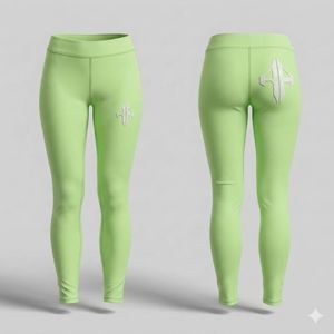Leggings pour femmes de style décontracté, imprimés, de haute qualité, design personnalisé, matière Spandex / Nylon par RIVIAN ATLANTIC - Product Image 4