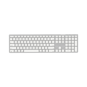 New Full Aluminum 110 <strong>Keys</strong> Scissor Switch Wireless BT Keyboard <strong>Connection</strong> for MAC IOS System - Product Image 1