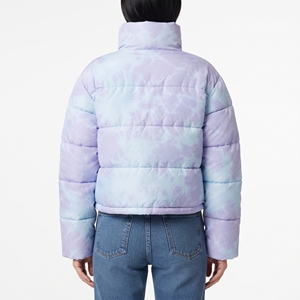 Abrigo Acolchado con Cinturón para Mujer, Chaqueta de Invierno con Capucha, Acolchado y Cálido, Ropa de Abrigo Informal para Exteriores, para Clima Frío - Product Image 2