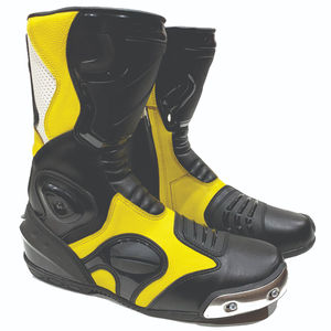 Bottes de moto en cuir respirantes à séchage rapide unisexe toutes saisons Services OEM Marque personnalisée Tendance du moment - Product Image 6