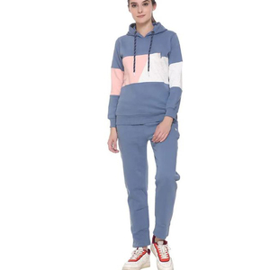 Nuevo Conjunto Deportivo Elegante para Mujer, Invierno, 100% Algodón, Terciopelo, Top Corto, Sudadera con Capucha y Pantalones Deportivos, 2 Piezas, 2026 - Product Image 6