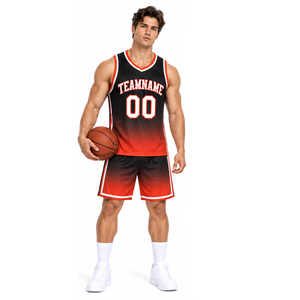 Maillot de basket-ball personnalisé par sublimation, coupe athlétique, respirant, uniforme d'équipe, production OEM ODM, usine de maillots de basket-ball - Product Image 6