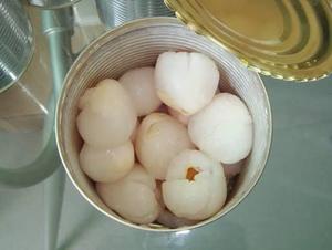 Lychees entiers en conserve, frais, en sirop, de haute qualité, sucrés et sans noyau, pour les commerces de boissons - Product Image 1