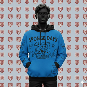 Sweat-shirts à capuche unisexes surdimensionnés imprimés sur mesure avec poche, 100% coton, anti-rétrécissement, impression numérique - Product Image 4