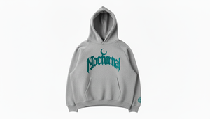 Sudadera con capucha de algodón peinado de 470 GSM de alta resistencia con estampado en relieve/logotipo bordado en la manga Meeroos Industries - Product Image 3