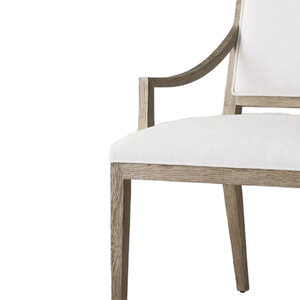 Modern Upholstered Dining <b>Chair</b> With Wood Frame And Fabric Seat Contemporary Design For Home Or Commercial Use - Product Image 3