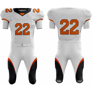 Uniforme de Fútbol Americano para Adultos de Alta Calidad Directo de Fábrica con Logotipo Personalizado en Poliéster Transpirable, Color Personalizado y Servicio OEM - Product Image 1